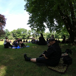 3. schwarzes Picknick (2017) Großer Garten - Dresden