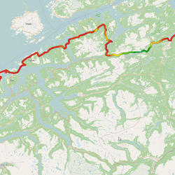 Tag 12 - Trondheim - Kristiansund - Atlanterhavsveien - Gjertset(Andalsnes)