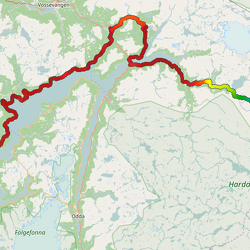 Tag 15 - Bergen - Hardangerfjord - Voringsfoss - Hardangervidda - Geilo
