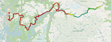 Tag 15 - Bergen - Hardangerfjord - Voringsfoss - Hardangervidda - Geilo