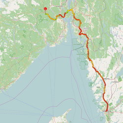 Tag 17 - Kongsberg - Frederikstad - Tanum - Göteborg
